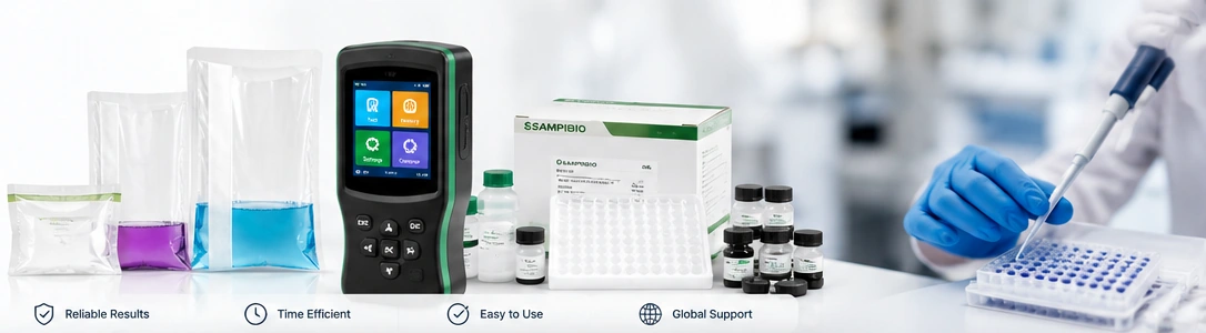 SAMPIBIO sampling, hygiene monitoring, mycotoxin testing and molecular detection solutions